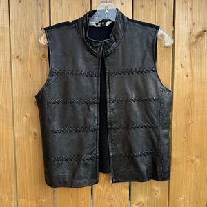 Vintage leather vest